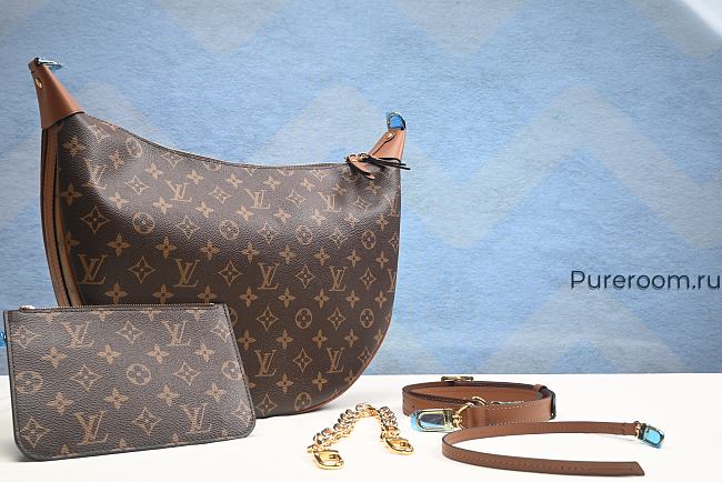 Louis Vuitton Loop Hobo Bag Other Monogram Coated Canvas Handbags - 1