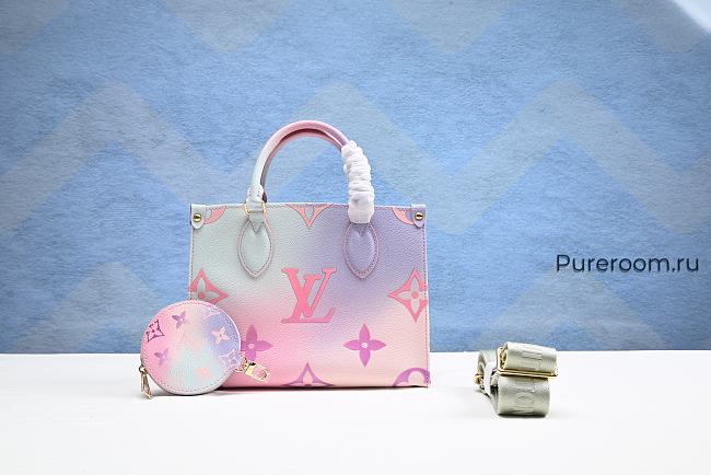 Louis Vuitton LV Onthego GM Pastel Like Auth - 1