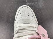 OFF-WHITE Out Of Office OOO Low Tops White Light Pink (Women's) OWIA259F21LEA0010130 - 4