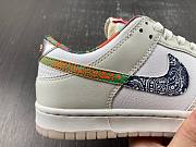 Nike Dunk Low White Multi-Color Paisley (GS) FN8913-141 - 2