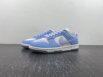 Nike Dunk Low Blue Airbrush Canvas (Women's) FN0323-400
