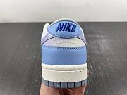 Nike Dunk Low Blue Airbrush Canvas (Women's) FN0323-400 - 6