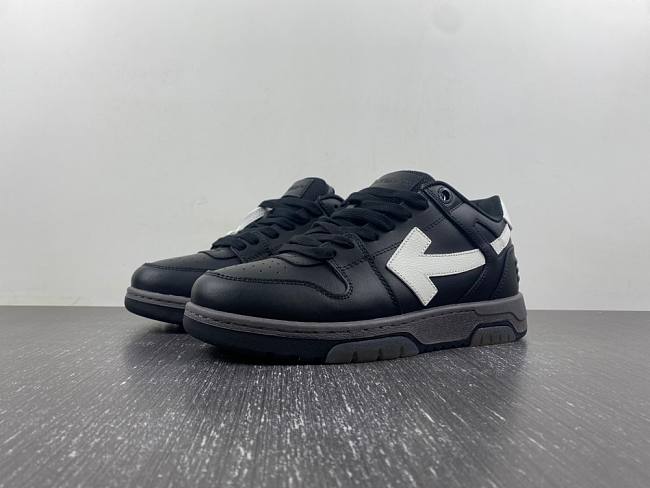 OFF-WHITE Out of Office Black White OMIA189R21LEA0011001 - 1