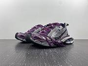 Balenciaga Women's Purple 3xl Lace-up Sneakers - 1