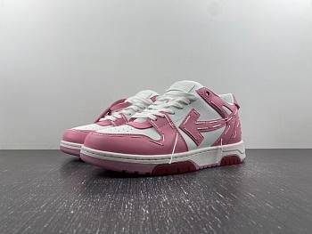 OFF-WHITE Out Of Office Sartorial Stitching White Pink (Women's)