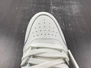OFF-WHITE Out Of Office OOO Low Tops White Iridescent Blue OMIA189F21LEA0030181 - 5