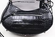 Balenciaga Le Cagole Shoulder Bag Small Black 6.3H 13W 3.3D - 4