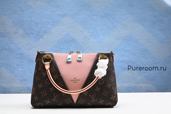 Louis Vuitton Monogram V Tote BB Bag Rose Poodle 18cm x 25cm x 10cm - 1