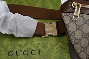 Gucci Interlocking G Belt Bag Beige/Ebony 23cm - 4