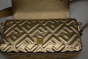 Fendi by Marc Jacobs Baguette Gold Leather Bag 26cm - 4