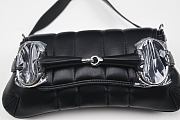 Gucci Horsebit Chain Medium Shoulder Bag Black 27cm - 5