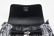 Gucci Horsebit Chain Medium Shoulder Bag Black 27cm - 4