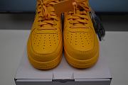 Nike Air Force 1 Low Off-White University Gold Metallic Silver DD1876-700  - 6