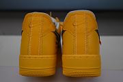 Nike Air Force 1 Low Off-White University Gold Metallic Silver DD1876-700  - 5