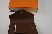 Louis Vuitton Victorine Wallet Monogram Brown Lining 3.7H 4.7W 1D - 6