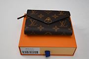 Louis Vuitton Victorine Wallet Monogram Brown Lining 3.7H 4.7W 1D - 5