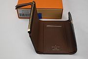 Louis Vuitton Victorine Wallet Monogram Brown Lining 3.7H 4.7W 1D - 5