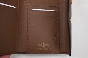 Louis Vuitton Victorine Wallet Monogram Brown Lining 3.7H 4.7W 1D - 2
