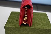 Gucci GG Marmont Matelasse Red Bag 18cm - 6