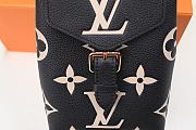 Louis Vuitton Tiny Backpack Monogram Empreinte Tourterelle Black - 4