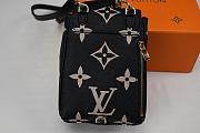 Louis Vuitton Tiny Backpack Monogram Empreinte Tourterelle Black - 3