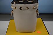 Fendi by Marc Jacobs Small Mon Tresor Beige Leather Mini-Bag 18cm - 3