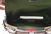 Gucci Horsebit Chain Medium Shoulder Bag Beige/Ebony 27cm - 6