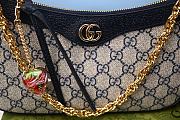 Gucci Ophidia GG Small Handbag Blue 25cm - 2