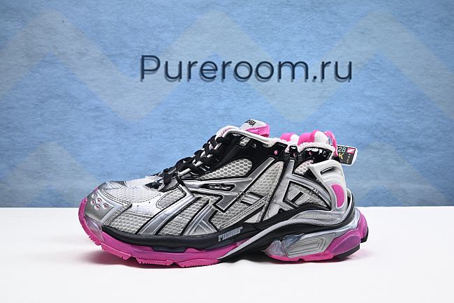 Balenciaga Women's Runner Sneaker In Silver 677402W3RBW9155 - 1