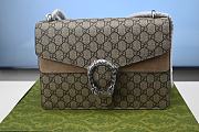 Gucci Dionysus Mini Bag GG Supreme Beige/Ebony 30cm - 2