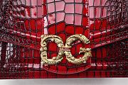 Dolce Gabbana DG Amore Bag In Crocodile 27cm - 3