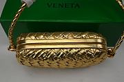 BOTTEGA VENETA  Small Leather Knot Minaudiere Clutch Bag 20cm - 2