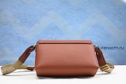 BURBERRY  Leather Vintage Check Note Cross-Body Bag 25cm - 5