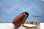 BURBERRY  Leather Vintage Check Note Cross-Body Bag 25cm - 4