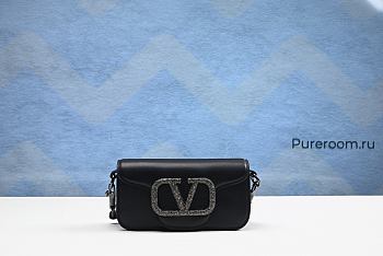 Valentino Garavani Women's Natural Locò Micro Bag With Chain And Jewel Logo 20cm