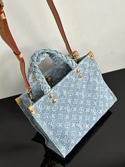 LV onthego blue  Denim 35cm - 5