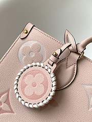 LV x YK onthego bag pink  34*26*13cm - 2