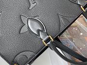 LV x YK onthego bag black  34*26*13cm - 2