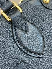 LV onthego BB Crossbody bag black 18*15*8.5cm - 4