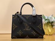 LV Zyx onthego  bag black 25*19*11.5cm  - 1