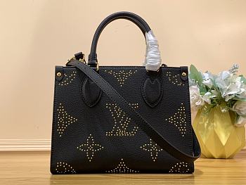 LV Zyx onthego  bag black 25*19*11.5cm 