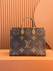 LV onthego Crossbody bag Monogram Reverse coated canvas  41*34*19cm - 1