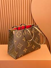 LV onthego Crossbody bag Monogram Reverse coated canvas  41*34*19cm - 4