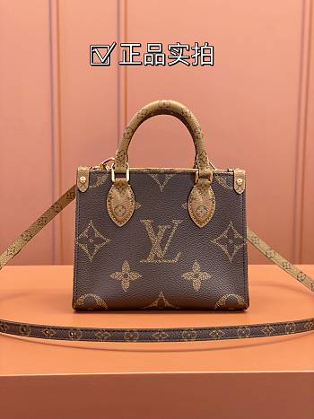 LV onthego BB bag yellow-brown   27*18*3CM