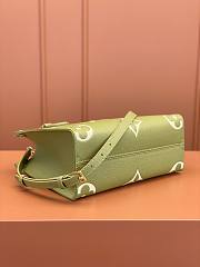 LV onthego  bag green 25*19*11.5cm - 6