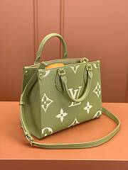 LV onthego  bag green 25*19*11.5cm - 2