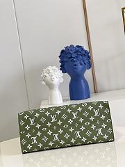 LV onthego  Monogram Empreinte  green&white 35*27*14cm - 6