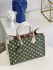 LV onthego  Monogram Empreinte  green&white 35*27*14cm - 2