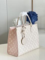 LV onthego  Monogram Empreinte bag pink 35*27*14cm - 4