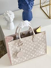 LV onthego  Monogram Empreinte bag pink 35*27*14cm - 2